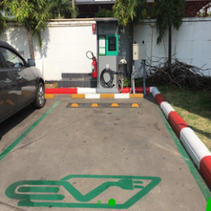EA Anywhere electric vehicle charging station, Suan Luang, Bangkok